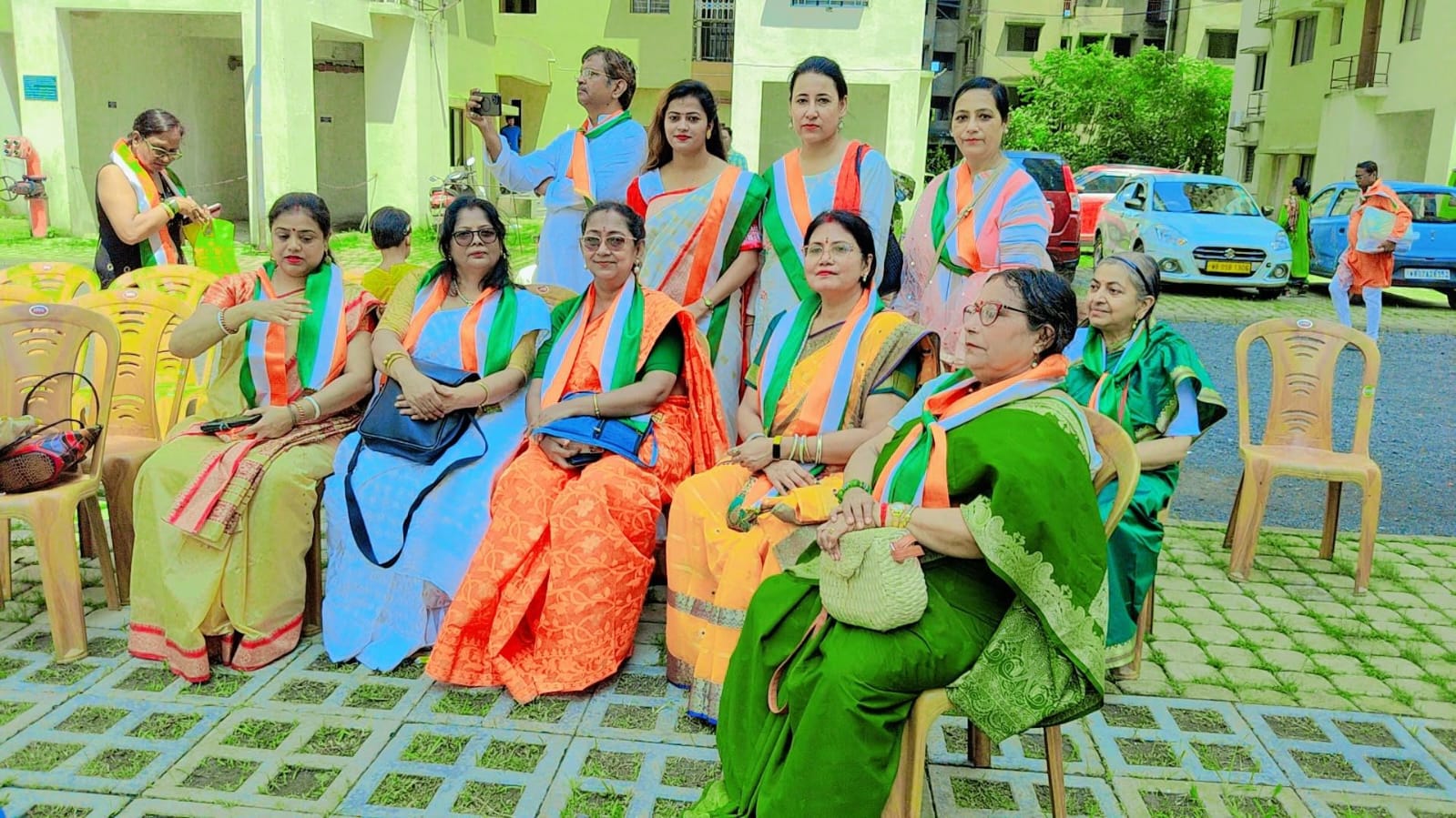 Patriotic Community Gathering